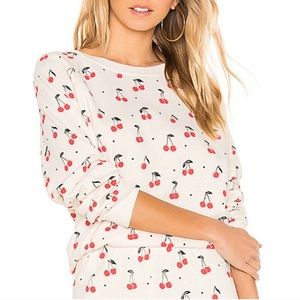 Wildfox Cherry Oh Baby Sweatshirt